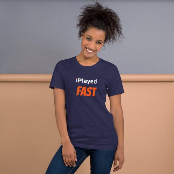 iPlayed Fast Unisex T-shirt - Image 2